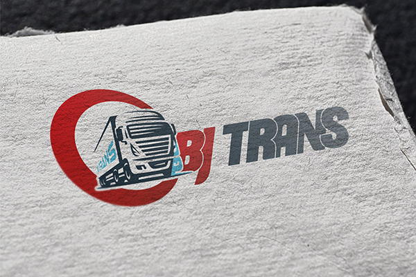 Projekt logo dla firmy transportowej - BJ TRANS.