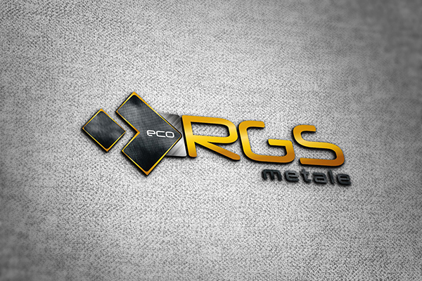 Projekt logo dla ECO RGS METALE.