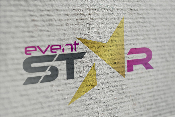 Projekt logo dla EVENT STAR.